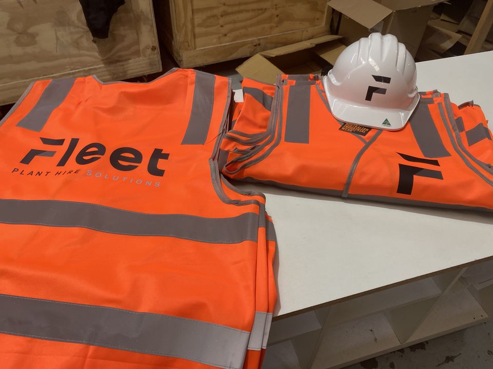 Branded hi-vis and workwear